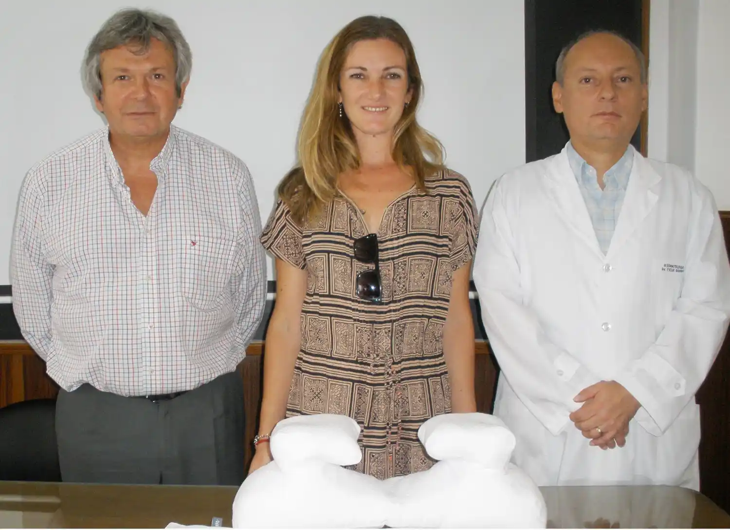 Una almohada especial para Terapia Intensiva fue donada al Hospital