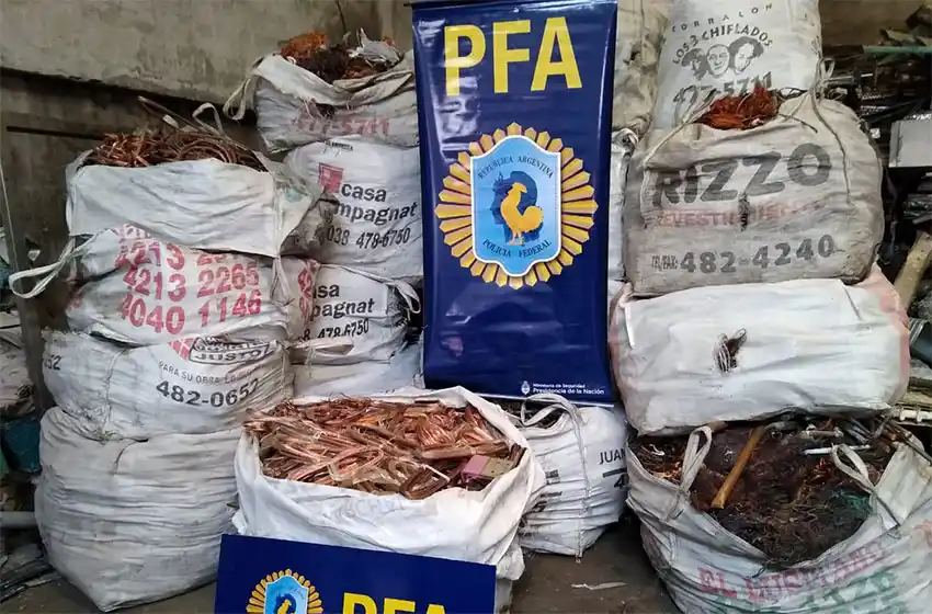 Mar del Plata: solicitaron el procesamiento de 14 personas por un millonario robo de cables