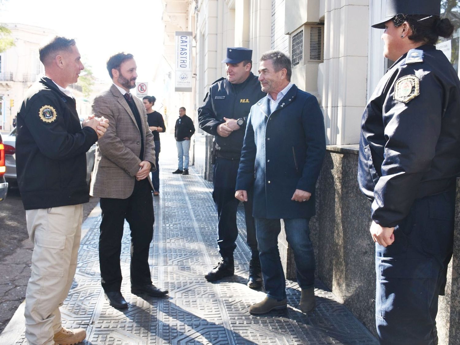 El ministro Roncaglia y el Intendente Azcué compartieron una jornada de trabajo en la ciudad
