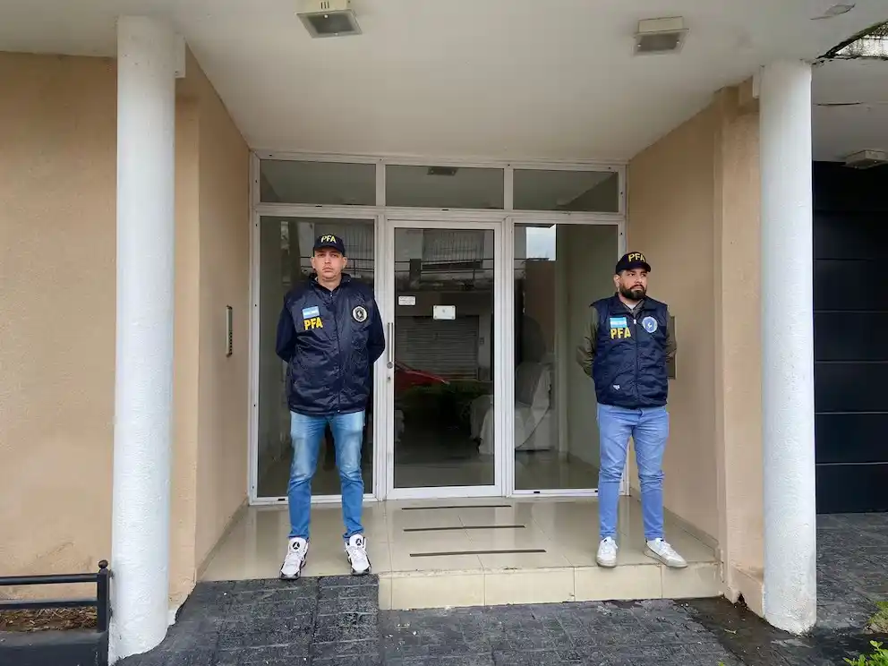 Agentes de la Federal, durante uno de los operativos realizados.