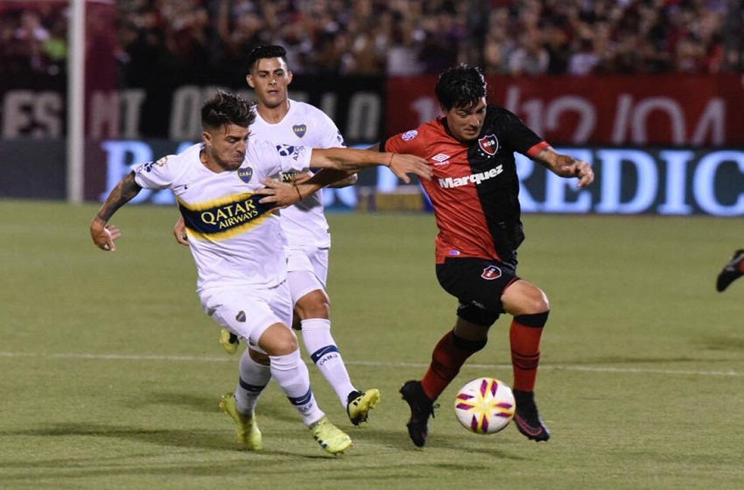 Newell’s ganaba bien, se quedó y Boca se lo empató