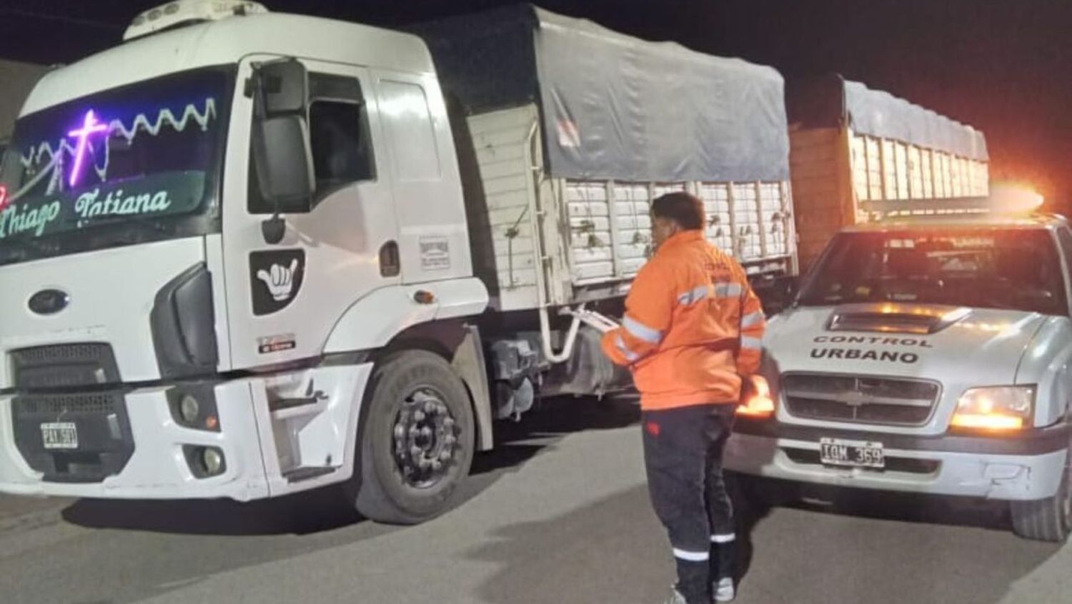 Firmat: demoraron a un camionero por conducir alcoholizado