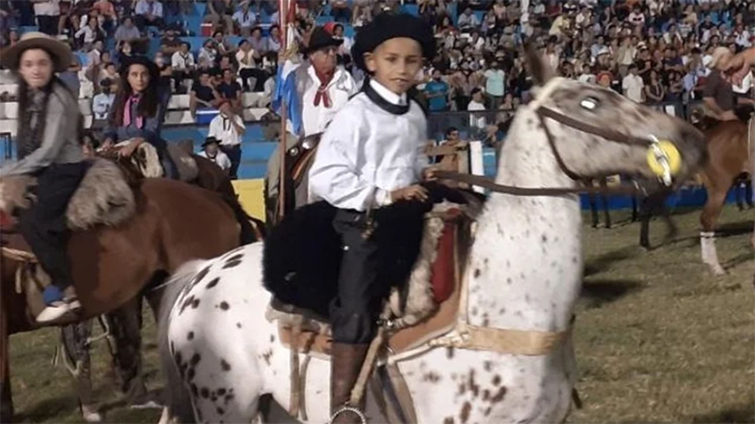 Tiene siete años y ya es campeón del festival de Jesús María