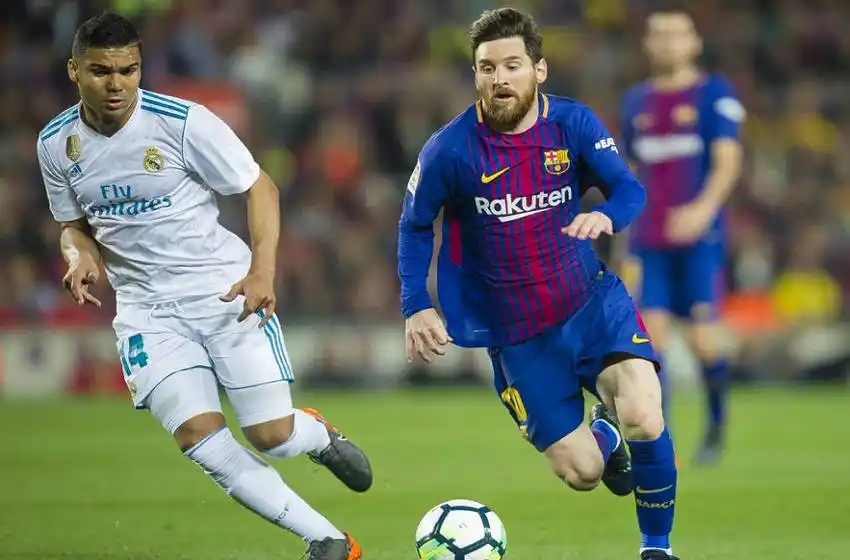 En un clásico que tuvo de todo, igualaron el Barcelona y el Real Madrid