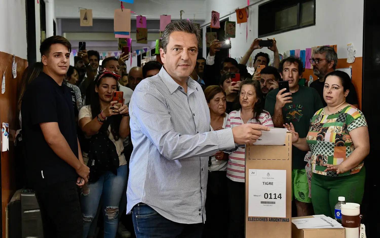 Sergio Massa: "Después de 40 años de democracia es un día histórico para la Argentina"