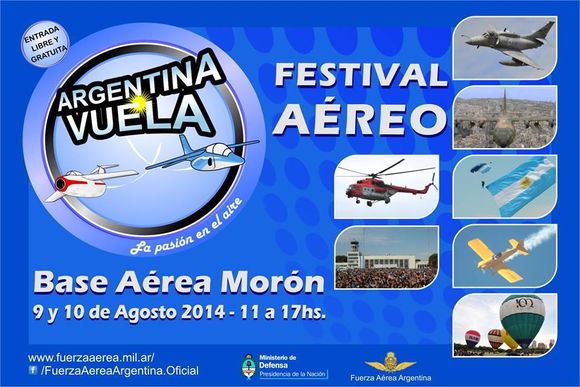 Comienza el festival aéreo Argentina Vuela