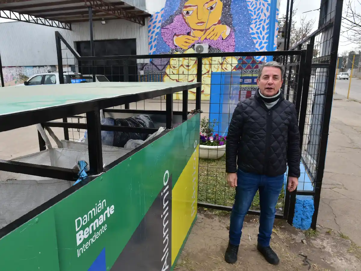 Daró: “Los puntos  verdes son el puntapié  inicial de una política de  tratamiento de residuos" 