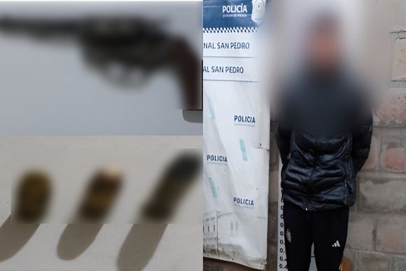 Secuestran armas tras allanamiento por amenazas de muerte