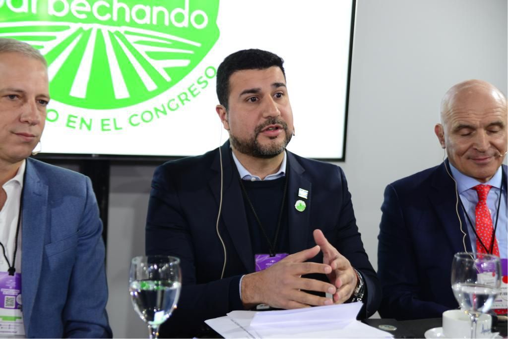 Marcos Cleri en La Rural de la ciudad de Buenos Aires