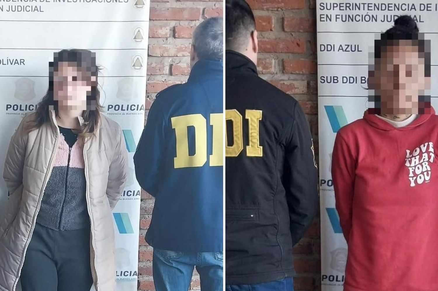 Cuatro detenidos en una investigación por sextorsión en Azul y Bolívar