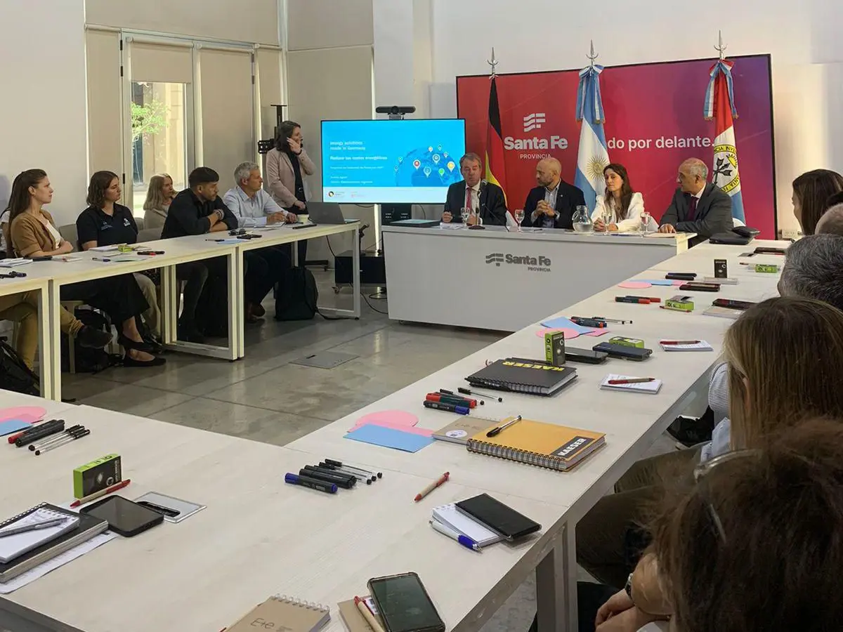 Junto a Alemania, Santa Fe se posiciona como puente entre empresas privadas y garantiza capacitaciones en eficiencia energética