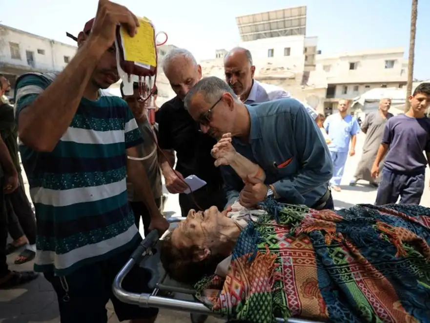 ataque iglesia gaza