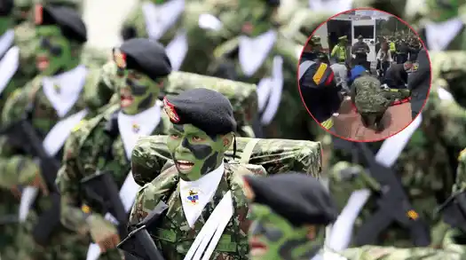 Accidente durante el desfile militar en Bogotá con varios policías heridos