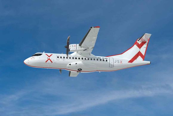 JSX revoluciona el mercado regional de EE. UU. con la incorporación de aviones ATR 42 únicamente con Clase Business