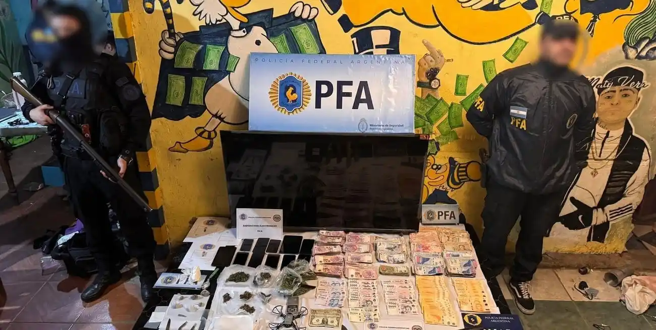 Cayó en la ciudad de San Lorenzo un clan familiar que vendía estupefacientes.