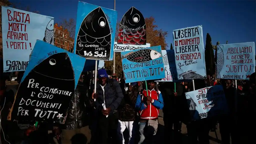 En Italia pidieron al gobierno que derogue el decreto antiimigración de Salvini