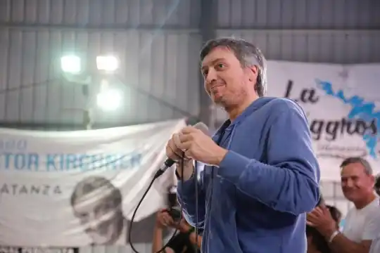 Máximo Kirchner homenajeó a su padre y apuntó a Macri