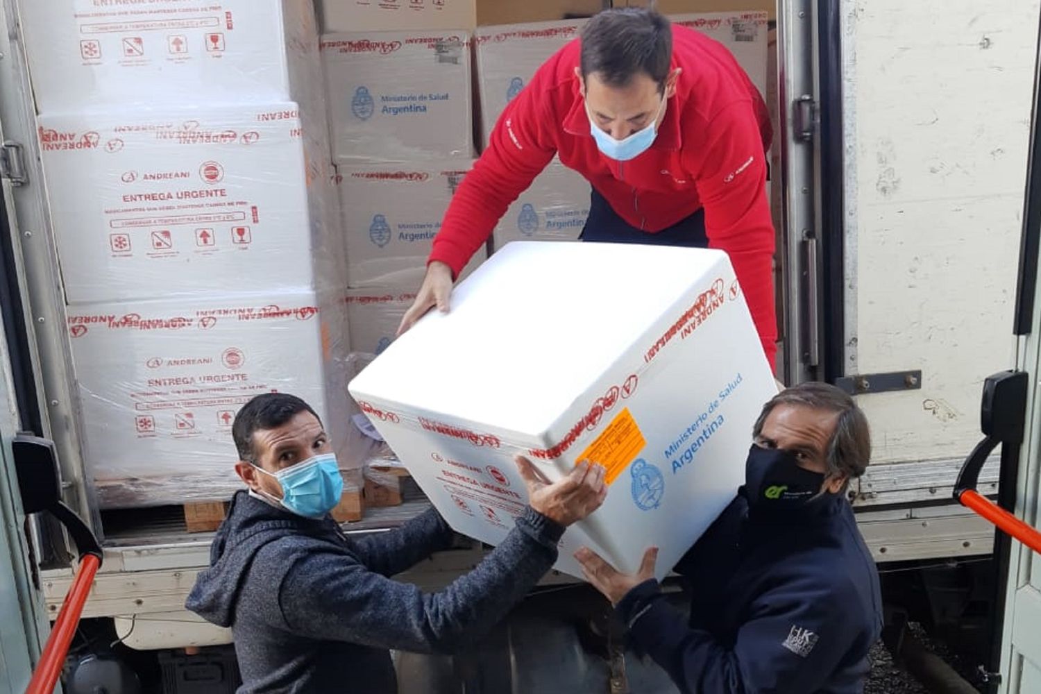 Llegaron otras 22.300 dosis de vacunas Covid-19 a Entre Ríos