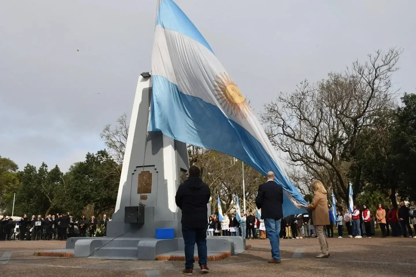 Sunchales se prepara para la final del Mundial: cerrarán la Plaza Libertad y brindaron varias recomendaciones
