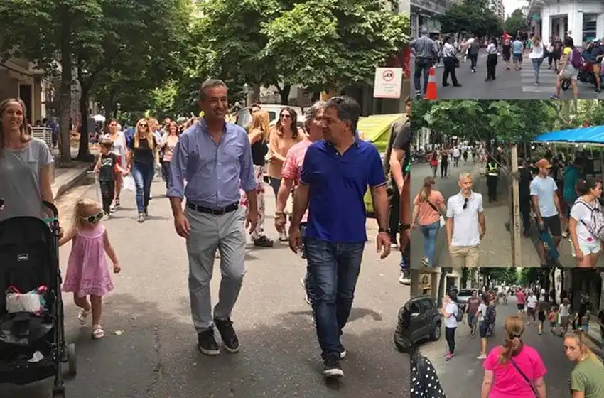 Comerciantes valoraron la peatonalización del Paseo del Siglo este fin de semana: «Estamos contentos»