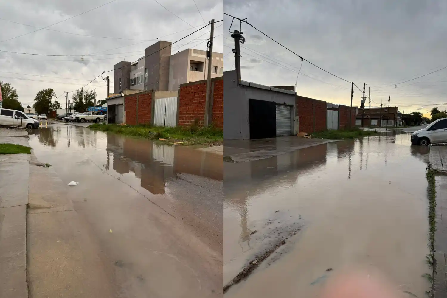 Así queda Benito Urraco al 600 cuando llueve