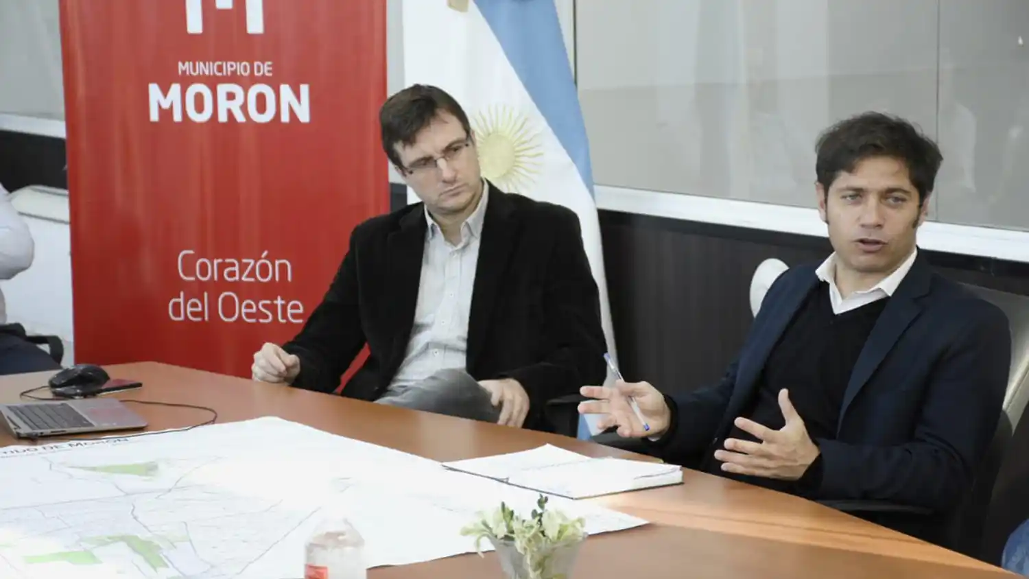Kicillof será recibido por Ghi en Morón. También visitará Ituzaingó y Hurlingham.