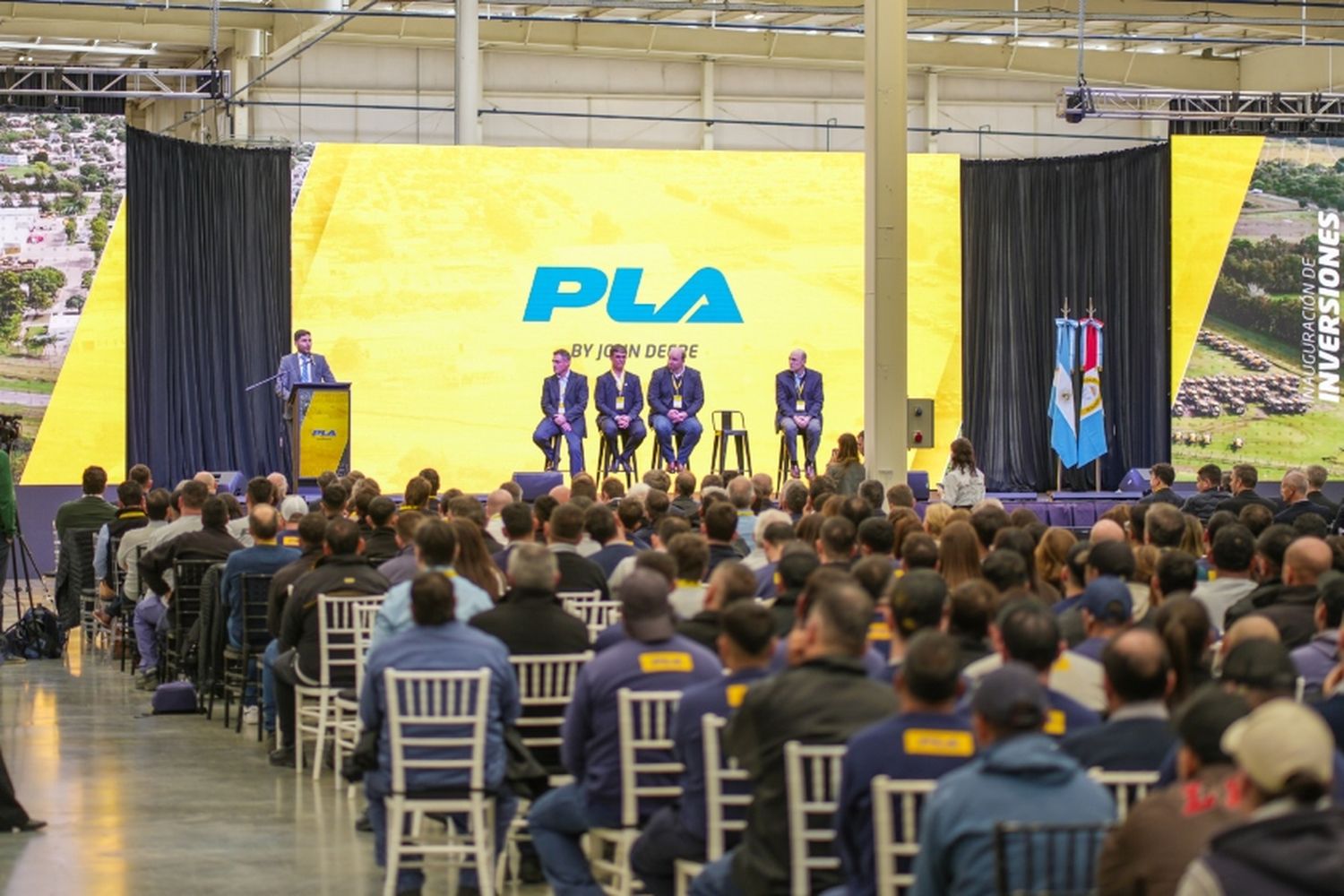 Pla by John Deere inaugura la ampliación de su planta en Las Rosas