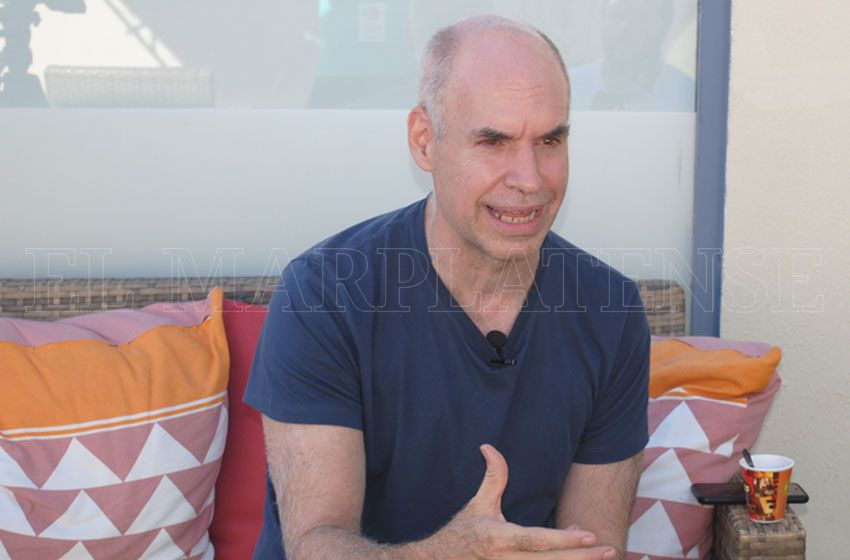 Larreta: "La gente quiere vivir en un país sin patoteros como Moyano"