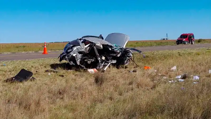 Accidente fatal en Río Negro