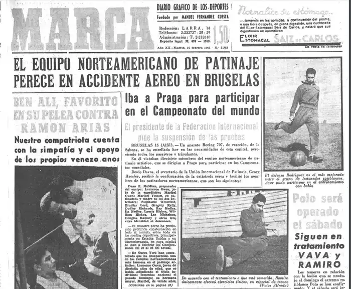 Tragedias Aéreas en el Deporte - Interna 4