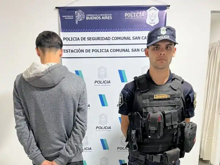 Aprehendido por el hurto de una bicicleta en San Cayetano