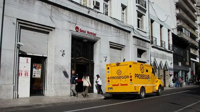 Una salidera bancaria en el centro de Rosario