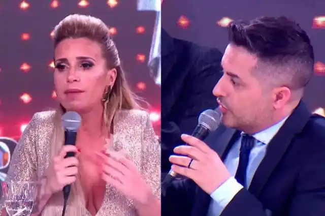 Al borde del llanto, Flor Peña confrontó a Ángel De Brito
