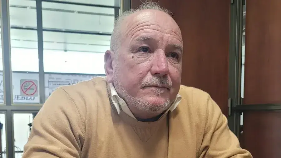 El delegado interino de Reta, Daniel Civetta, en La Voz del Pueblo