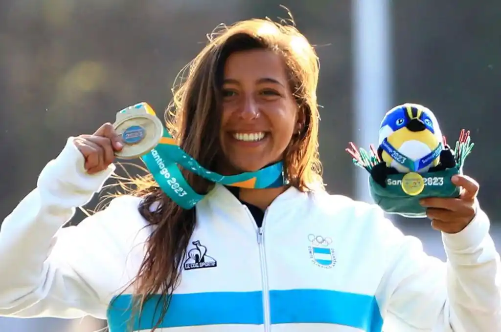 Eugenia De Armas, medalla de oro en wakeboard