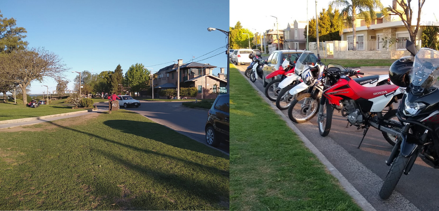 Móvil desde el Boulevard: ¿Qué pasa con las motos estacionadas en la zona?