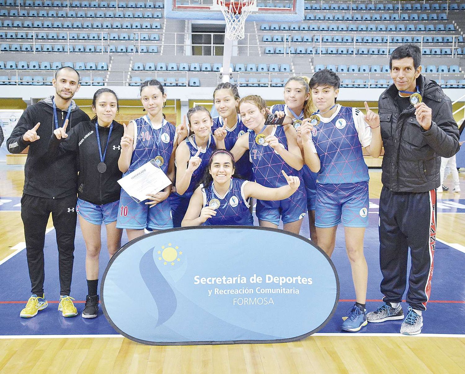 Pirané y Formosa fueron los
ganadores del básquet sub 17