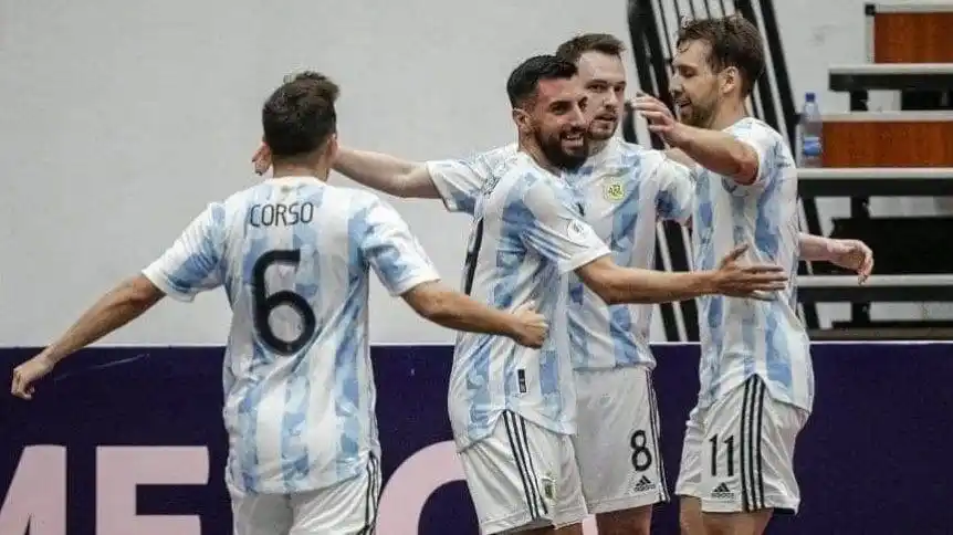 Argentina vs. Brasil, por la Copa América de Futsal