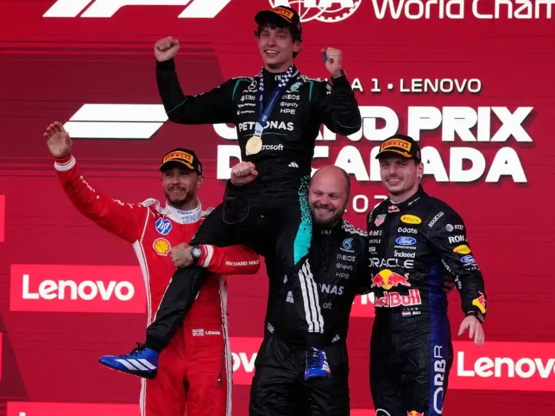 PODIO  F1 CANADA