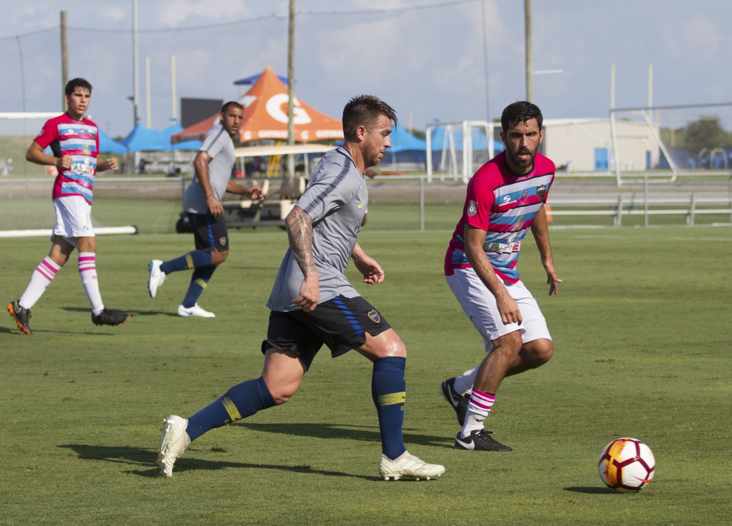 Boca disputa su último amistoso en Estados Unidos