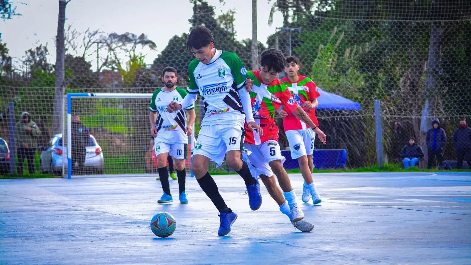 Azurduy, Estudiantes y Alfa, los vencedores de la quinta fecha del Fútbol de Salón