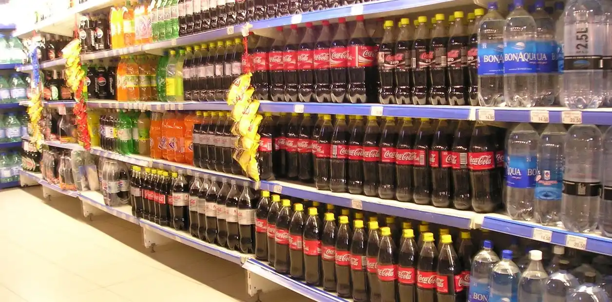 La venta de gaseosas cayó 21% en 2018