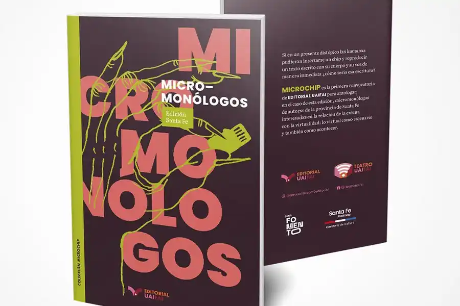 EDITORIAL UAIFAI presenta su flamante antología de Micromonólogos / Edición Santa Fe