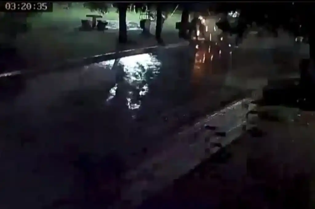 Lugar donde cayó el rayo