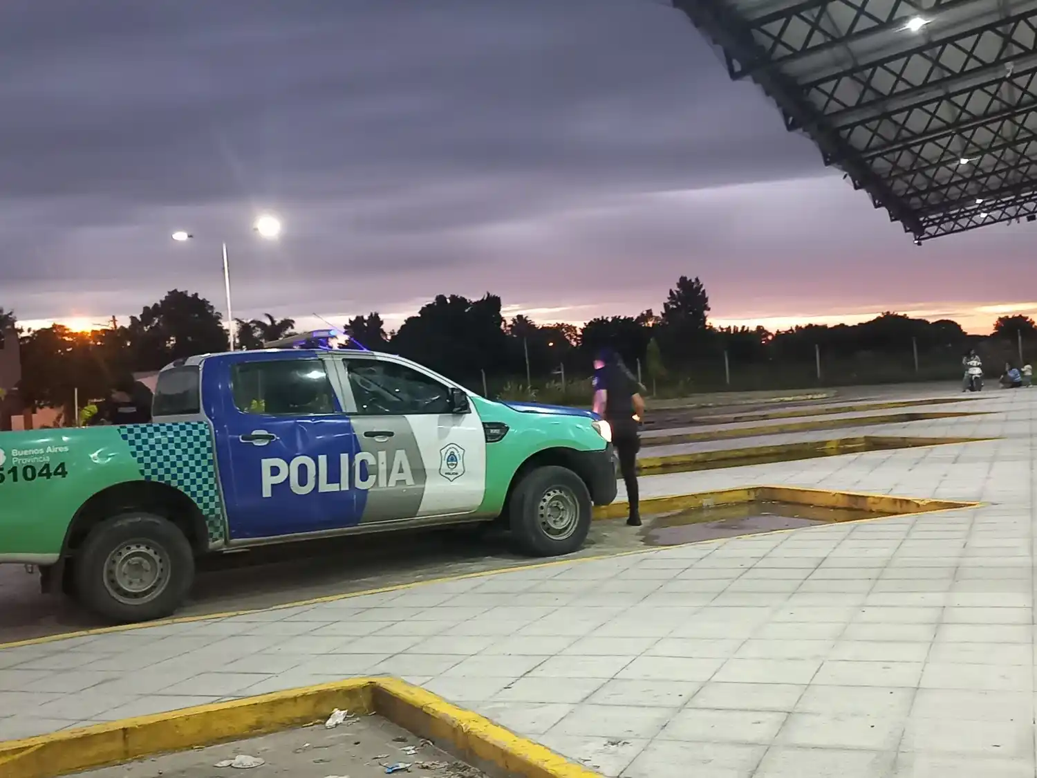 La policía tomó intervención en el caso.