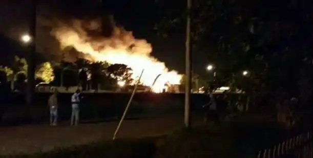 Explosión en depósito de garrafas en General Rodríguez