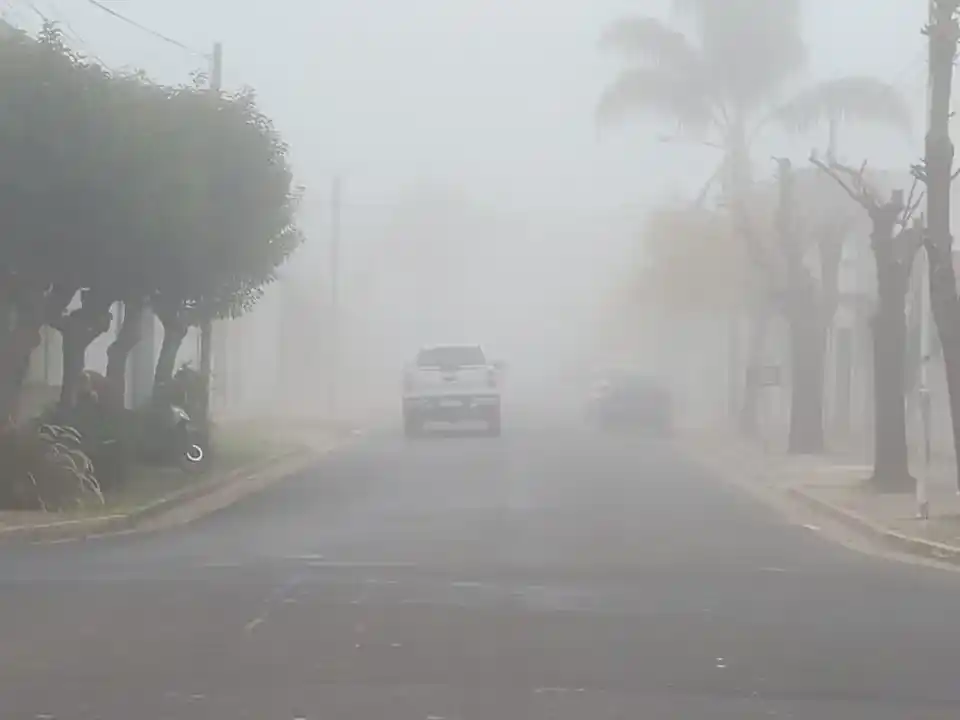 La alerta por nieblas se extendió hasta el miércoles, inclusive.