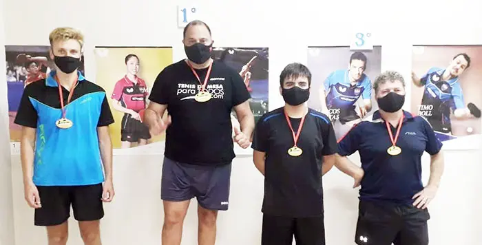 Subcampeonato para Agustín Baldassarri en su regreso al circuito de tenis de mesa
