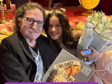 El encuentro de Charly García y Rosalía