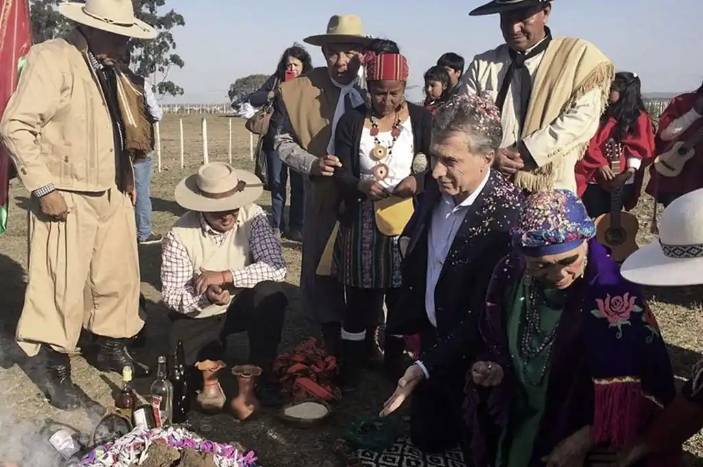 Macri pidió a la Pachamama “paz, armonía y trabajo para todos”